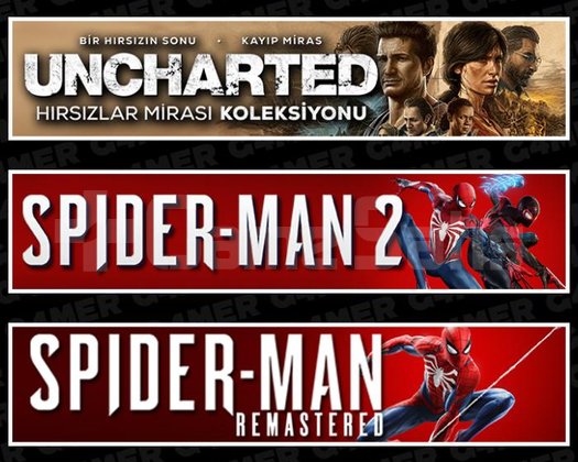 Uncharted +Spider-Man 2 +Remastered