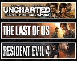 Uncharted +The Last Of Us 1 +Resident Evil 4