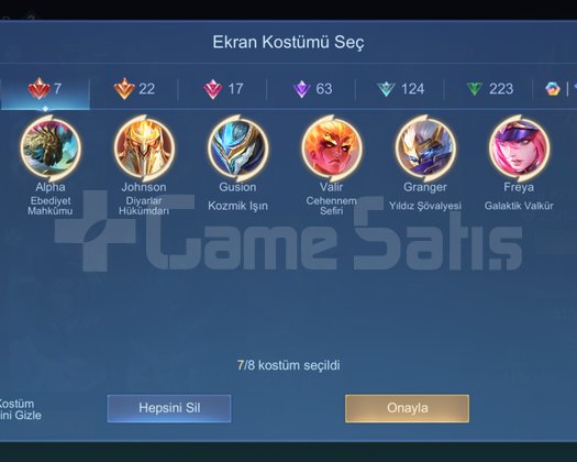 7 LEGEND ALPHA GÜMÜŞ TAG BU FİYATA BÖYLE HESAP YOK