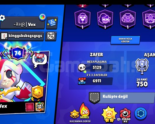 100 K HESAP 369 KOSTÜM 103 KARAKTER SÜPER HESAP