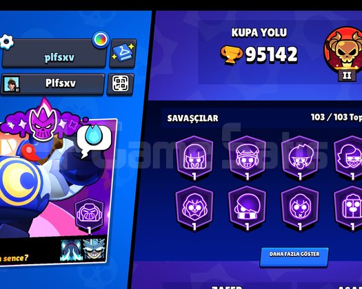 95k hesap tertemiz isim ve ID hiç değişmemiş