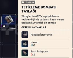 TETİKLEME BOMBASI TASLAĞI