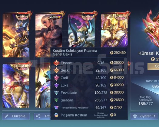 KÜRESEL HESAP 9LEGEND