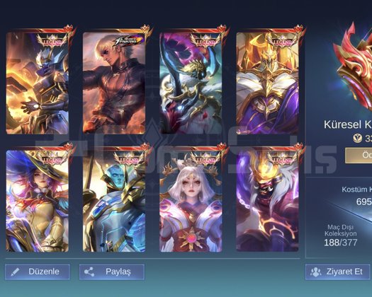 KÜRESEL HESAP 9LEGEND