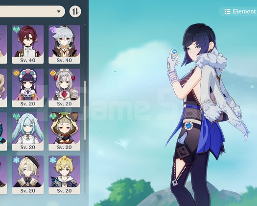 AR55 EU | STAFF OF HOMA + ZIBAI + NAHIDA + YELAN
