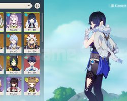AR55 EU | STAFF OF HOMA + ZIBAI + NAHIDA + YELAN