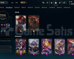 +400 level euw 206 kostümlü hesap
