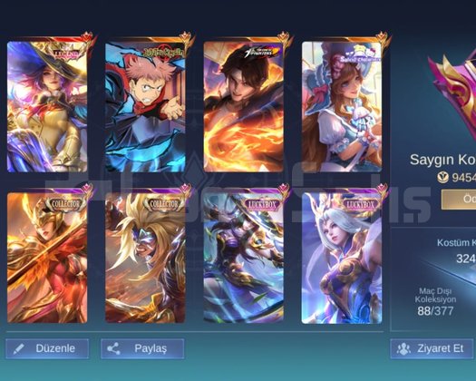 LESLEY LEGEND/YIN JJK/VALIR KOF/PHARSA COLL