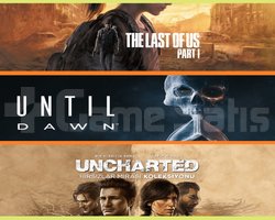 The Last of Us Part I + Until Dawn + Uncharted