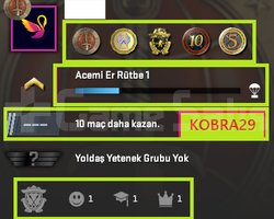 100.000 TL OYUN+ NADİR 5 MADALYALI HESAP