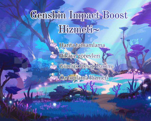 Genshin Impact Hesap Boost Hizmeti