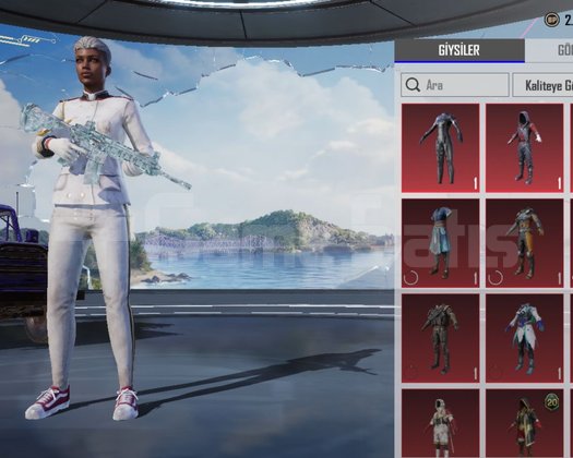 Nadir PUBG hesap 90 destansı 38 yükseltilebilir
