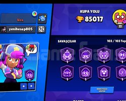 E-sporcu hesabı 85k full karakter