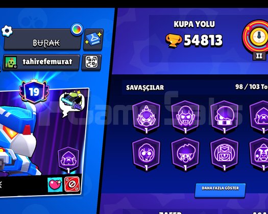 55 K Brawl Stars Hesabı Pazarlık olur