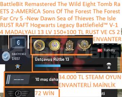 4 MADALYALI 13 LV RUST RAFT Hogwarts Legacy Battl