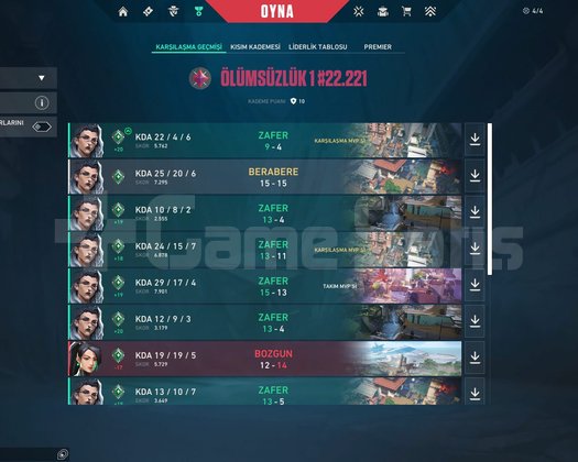 İMMO 3 OYUNCUDAN UCUZ VE GÜVENİLİR ELO BOOST