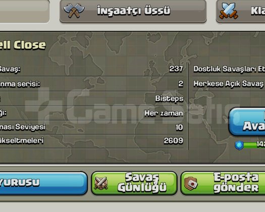 20 Seviye Güzel İsimli Klan