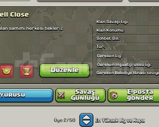 20 Seviye Güzel İsimli Klan