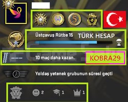 TR HESAP+FACEİT+4 MADALYA 103 WİN 353 SAAT SEÇKİN
