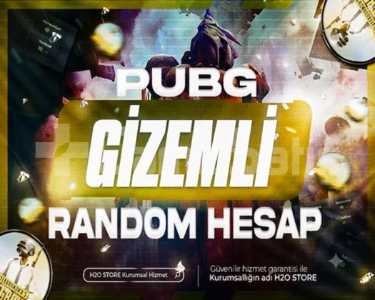 |DOPDOLU| GİZEMLİ++ PUBG RANDOM HESAP ULTRAVİP+