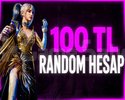 100 TL MÜKEMMEL HESAP GARANTİLİ SINIRLI STOKLAR