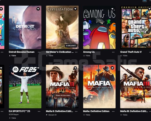 Full Epicgames hesabı tüm hikayeli oyunlar bulunur
