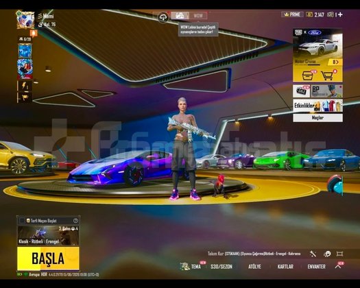 8 SPOR 9 MAX SİLAH MODA İKONU HESAP