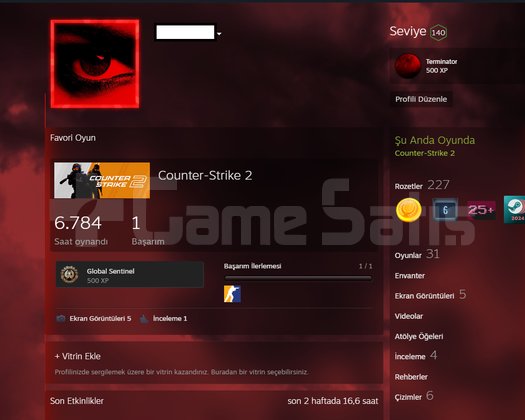 STEAM 140 LVL CS +6700 SAAT 8 MADALYA