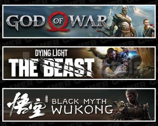 God Of War +The Beast +Black Myth Wukong
