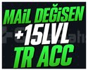 TR +15 LVL MAİL DEĞİŞEN HESAPLAR #LOL