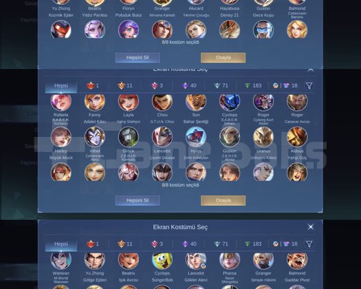 GUS KOF GUS VOLLECTOR VE FREYA LEGENDLİ SAYGIN