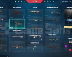 TR 187 LVL-90 SKİNS-10 VANDAL-EJDER ATEŞİ SERİSİ