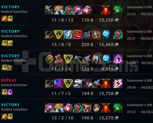 TR Diamond MMR / Smurf 46 Level / Efsanevi Kostüm