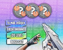 TR +20 LVL UNRANKED - MAİL DEĞİŞEN - FRESH!