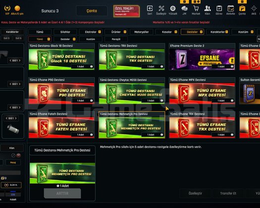 32K Materyalli 59 Seviye Zula Hesabı