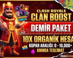 Clash Royale Klan Boost Paketi 10x Demir