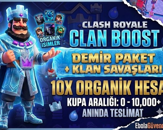 CR Klan Boost Paketi 10x Demir + KS