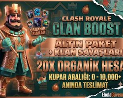 CR Klan Boost Paketi 20x Altın + KS