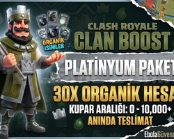 Clash Royale Klan Boost Paketi 30x Platinyum