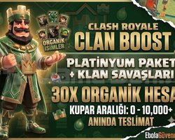 CR Klan Boost Paketi 30x Platinyum + KS