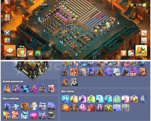 TH17COC |  233 LEVEL | FULL EKİPMAN !!
