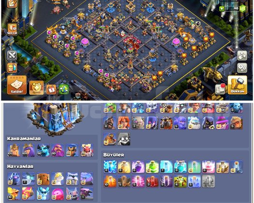 TH18COC |  FULL EKİPMAN FULL KÖY !!