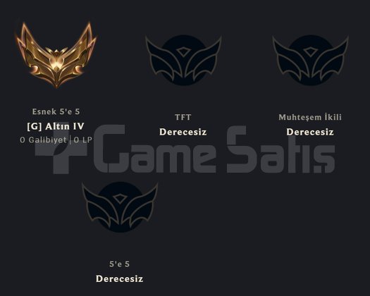 Gold 1 40 lp - hesabın ilk sahibiyim