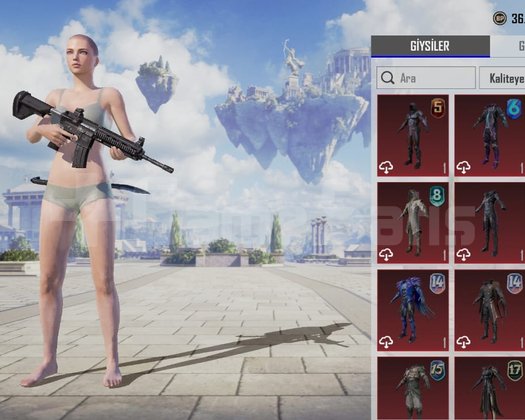 BUZ DİYARI M416 6. sev + Attack on Titan ve Kaiju