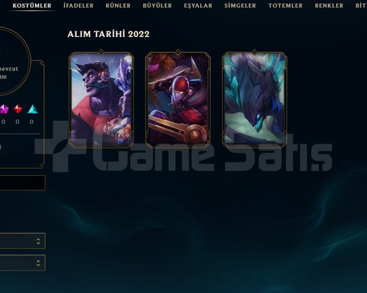 TR Unranked | 3 Kostüm - 21 Hero | LoL