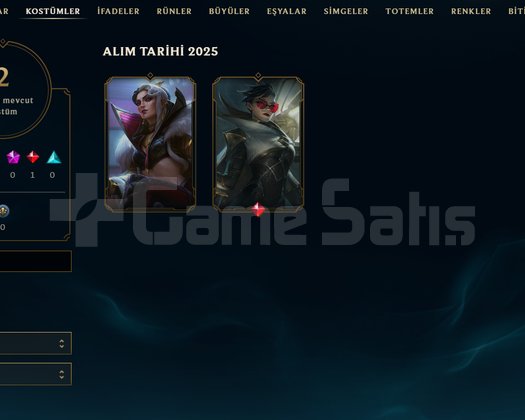 TR Unranked | 2 Kostüm - 3720 Turuncu Öz | LoL