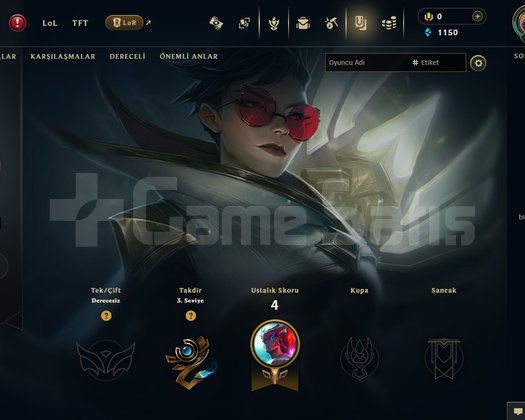 TR Unranked | 2 Kostüm - 3720 Turuncu Öz | LoL