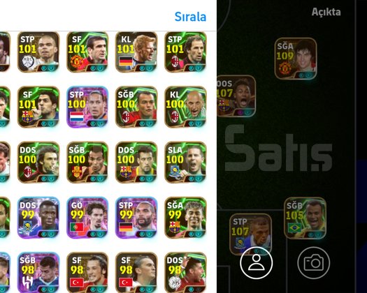 Efootball mobil BABA hesaptır dolu dolu