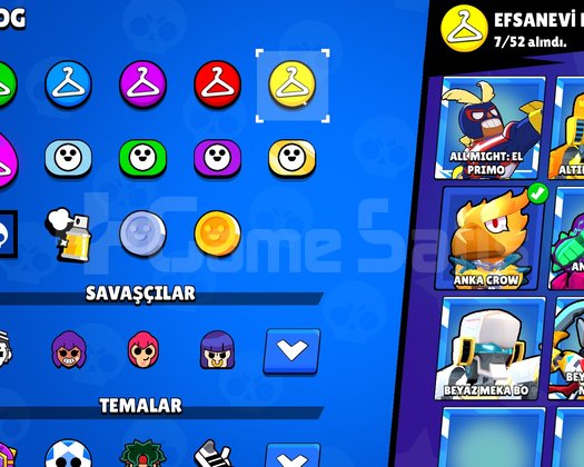 50K 256Kostüm 101Karakter Emek hesabı