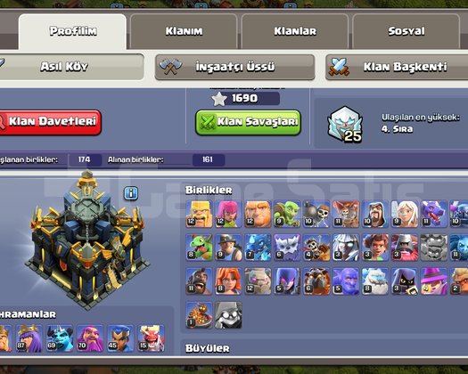 TH17 MAX HESAP YAN KÖY MAX